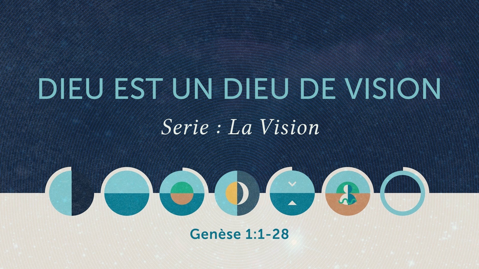 Dieu est un Dieu de vision